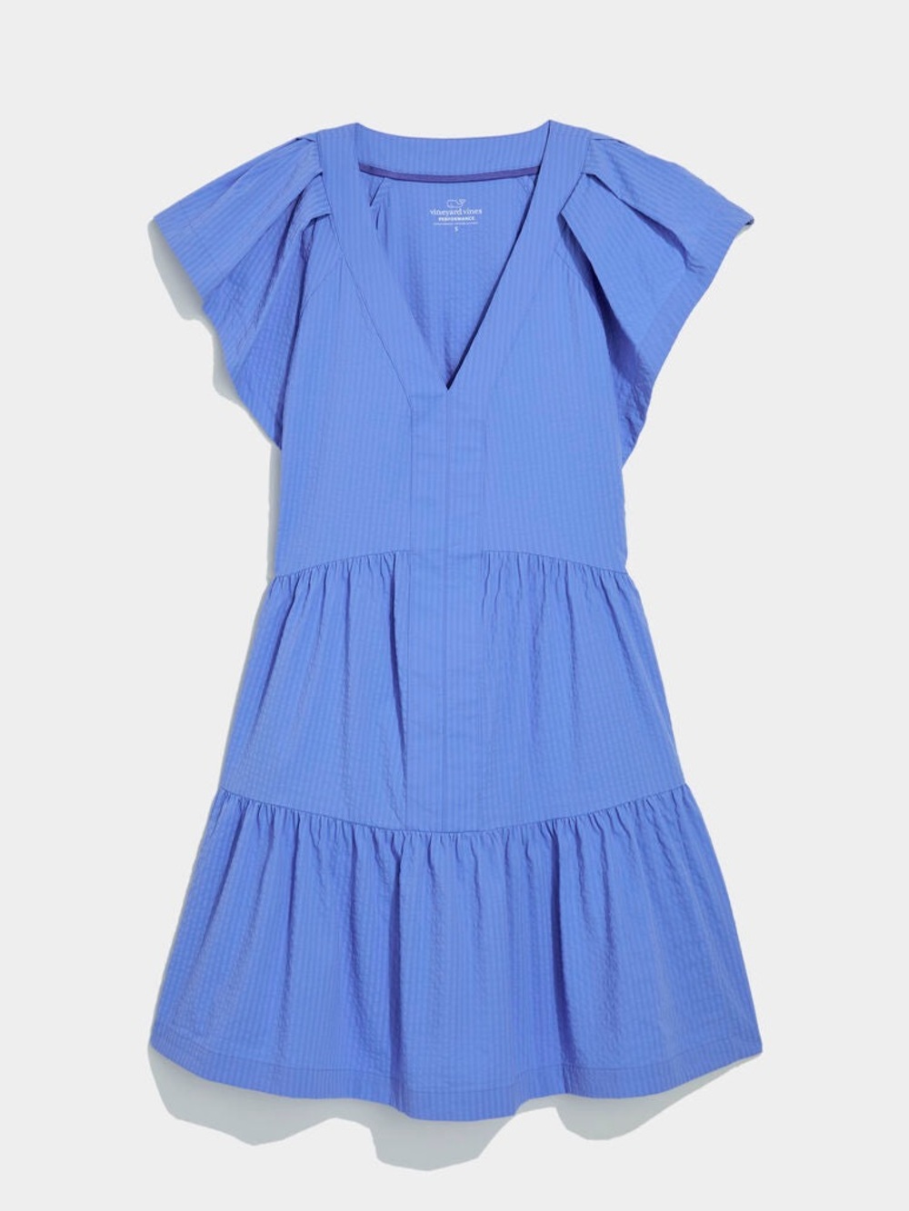 Vineyard Vines Sophie Harbor Dress in Stripe Breaker Blue